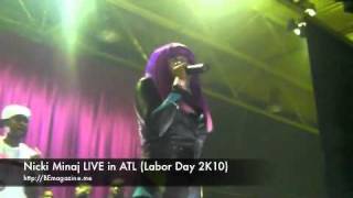 Nicki Minaj Performs Live in Atlanta [upl. by Aiynot]