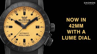 Glycine Airman 42 Vintage Lume Dial Purist Ref GL0463 [upl. by Virgy]