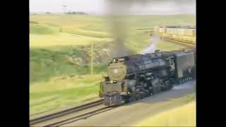 UP 3985 pulling 143 freight cars BETTER QUALITY [upl. by Atekehs]