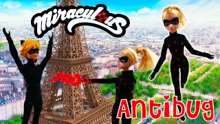 Miraculous Ladybug ANTIBUG Fashion Doll Unboxing and Review  Evies Toy House [upl. by Yardna]