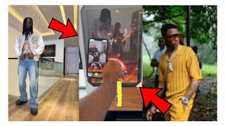 Wizkid and Pino Becomes the only Individuals in the world to own an Augmented Reality Art worth 2k [upl. by Nilesoy]