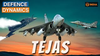 LCS Tejas Mk1A 45 gen allweather multirole fighter aircraft  Defence Dynamics [upl. by Seebeck]