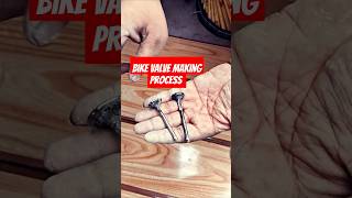 Bike valve making process crazyxyz molcasting satisfying bike diy diycrafts experiment [upl. by Eeliah]