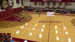 Chatfield High School vs Stewartville High School Mens Varsity Basketball [upl. by Brechtel]