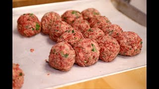 How to make classic Italian Meatballs [upl. by Swain372]