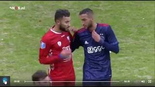 Labyad in Ajax shirt moet van teamgenoten shirt uit doen 2018 [upl. by Dee]