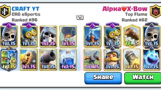 【TOP200】CRAFT YT vs Alpha❤️XBow [upl. by Atiral119]