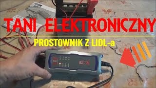 Prostownik do akumulatora z Lidl  piszcie opinie czy warto  unboxing [upl. by Wenn]