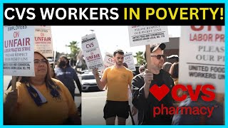 CVS PUSH Workers Into Poverty [upl. by Ateekal]