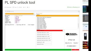 SPD Frp Unlock tool [upl. by Elbart]