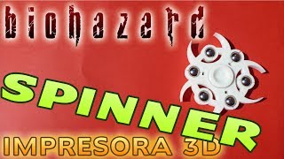 Fabricacion BIOHAZARD Fidget Spinner con Impresora 3D Anet A8 [upl. by Rauscher684]