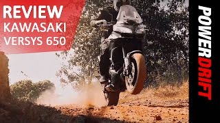 Kawasaki Versys 650  Review  PowerDrift [upl. by Hewe]