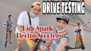 Drive Testing  Dido Spark Electric Scooter [upl. by Eirelam873]