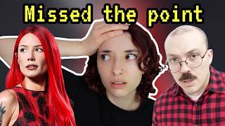 Theneedledrops Halsey Review Missed The Point BADLY [upl. by Nnalatsyrc]