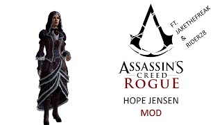 Hope Jensen Colonial Brotherhood Crime Boss MOD Free Roam Gameplay  Assassins Creed Rogue [upl. by Eidroj]