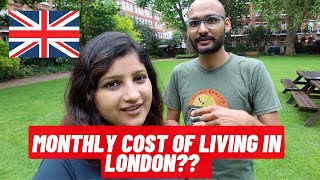 How much does it cost to live in the London Cost of Living in UK  Albeli Ritu [upl. by Leksehcey]