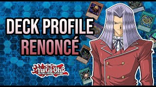 YUGIOH DECK PROFILE RENONCÉ 👁️ [upl. by Stephani]