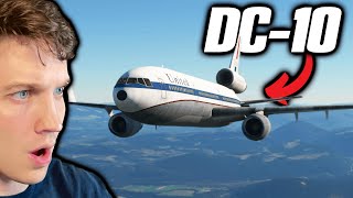 A FREE DC10 in Microsoft Flight Simulator [upl. by Zetes]