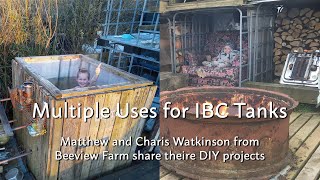 11 DIY Projects to Upcycle IBC Tanks and their Metal Cages [upl. by Gschu898]