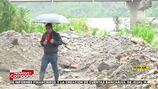 ¡Impresionante Crecida del Rio Gaymón en Tela Atlántida [upl. by Aniluj]