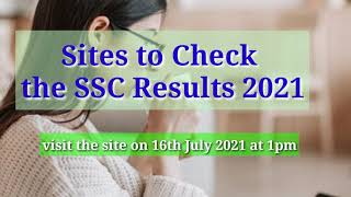 Sites to Check the Results  10th Results SSC Board 2021  Mahesh Prajapati [upl. by Markos]