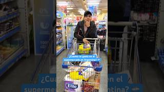 ¿Cuanto se gasta en el supermercado en Argentina 🇦🇷 [upl. by Yttel638]