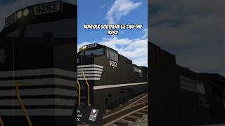 Norfolk Southern D940CW 9282 Leading Intermodal Nice K5LLA Train Roblox [upl. by Etterraj]