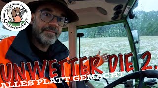 FarmVLOG292  Unwetter mit Totalschaden [upl. by Bonni]