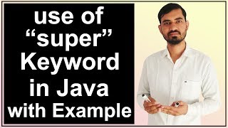 use of super keyword in Java Hindi [upl. by Anwahsar]