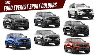 2023 Ford Everest Sport  All Color Options  Images  AUTOBICS [upl. by Timofei966]