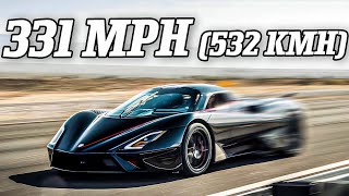 SSC Tuatara hits CRAZY TOP SPEED [upl. by Fallon]