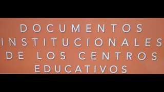 ¿Cómo se organiza un Centro Educativo Documentos institucionales en la organización escolar [upl. by Yenahteb305]