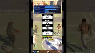 NBA 2K25 Best Point Guard Build Guide How to Make a 6’2 PG Build 2k25 nba2k25 2k [upl. by Adiuqram562]