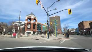 Dundas Street West Downtown  London Ontario Canada [upl. by Enilorak]