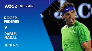 Roger Federer v Rafael Nadal Full Match  Australian Open 2012 Semifinal [upl. by Verlie]