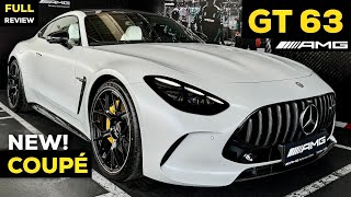 2024 MERCEDES AMG GT 63 NEW V8 Coupe BETTER Than 911 FULL InDepth Review Exterior Interior Sound [upl. by Ulani]