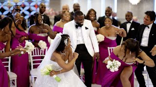 Nigerian Wedding Ify amp Ifeanyi Brought The Heat [upl. by Tneicniv]