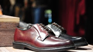 Shell Cordovan Pferdeleder von Horween Oxblood Shoes Zürich [upl. by Lagasse860]