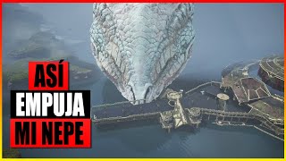 God War PC  Así empuja Jormungandr el puente del Lago de los 9 más espectacular con cam libre [upl. by Saber820]