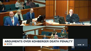 Arguments over Kohberger death penalty [upl. by Ojoj679]