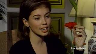 Jane March Interview on quotThe Loverquot October 23 1992 [upl. by Sadnalor]