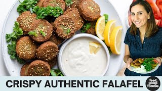 Authentic Lebanese FALAFEL  Fry amp Bake Methods [upl. by Leile401]