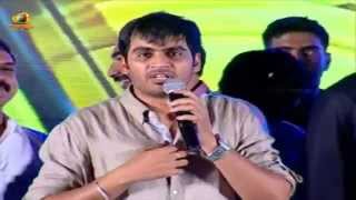 Director Sujeeth Speech  Run Raja Run Audio Launch  Sharwanand Seerat Kapoor [upl. by Bertilla]