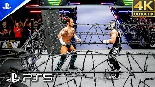 AEW Fight Forever PS5 4K 60FPS Gameplay [upl. by Ellingston]