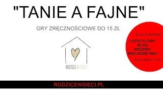 TANIE A FAJNE  gry zręcznościowe do 15 zł [upl. by Aokek]