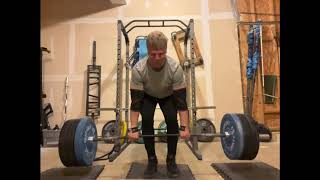 570 and 530x2 Conventional Deadlift beltless PRs [upl. by Tine]