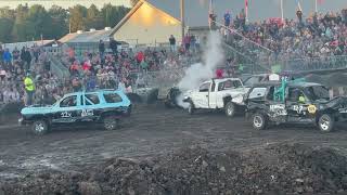 Zumbrota Mn demo derby mighty mini rwd 2024 [upl. by Tibbetts318]