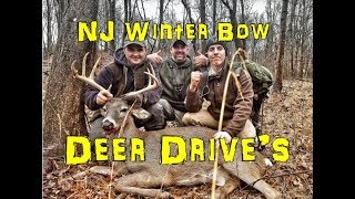 DEER DRIVE BIG BUCK 1st BOW BUCK [upl. by Yenrab]