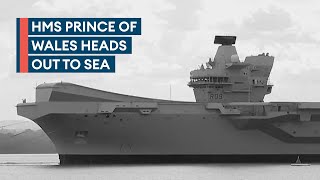 UKs biggest warship HMS Prince of Wales ready to resume duties [upl. by Weiner]