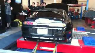 Stock vs T74 Supra Dyno [upl. by Ardeha811]